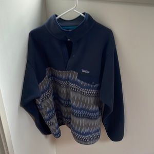 Mens Patagonia fleece pullover